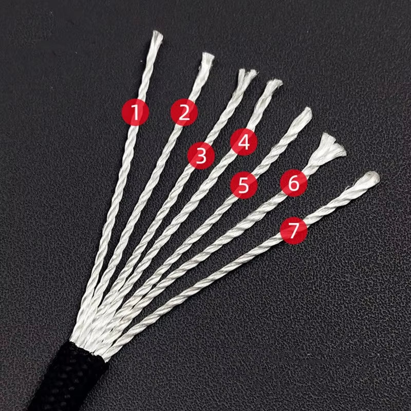 550 Military Paracord 7 Strand 4Mm Tactical Parachute Cord Camping Accessories Outdoor Survival DIY Bracelet Rope
