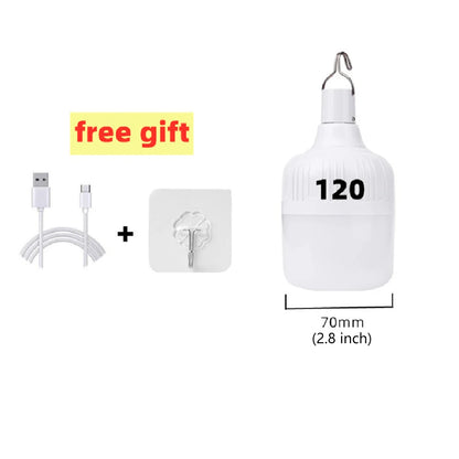 USB Rechargeable LED Multifunctional Emergency Lights House Outdoor Portable Lanterns Emergency Lamp Lantern BBQ Camping Light