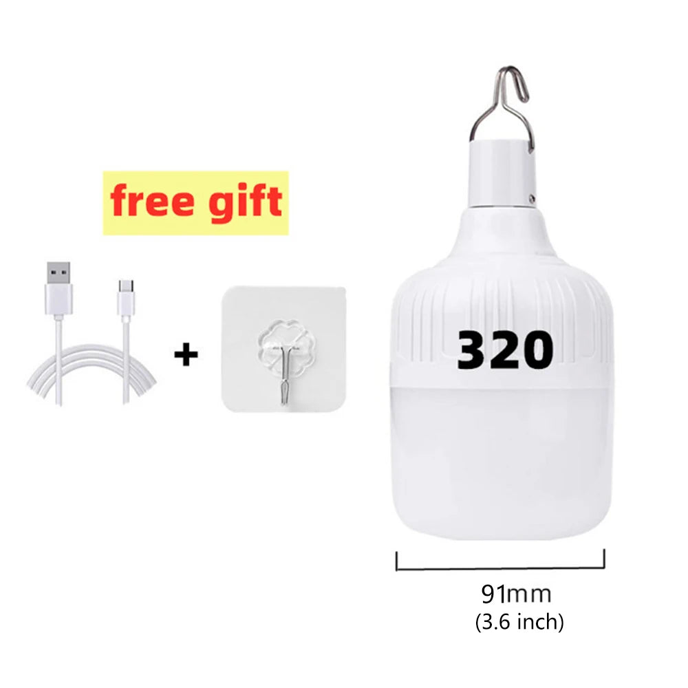 USB Rechargeable LED Multifunctional Emergency Lights House Outdoor Portable Lanterns Emergency Lamp Lantern BBQ Camping Light