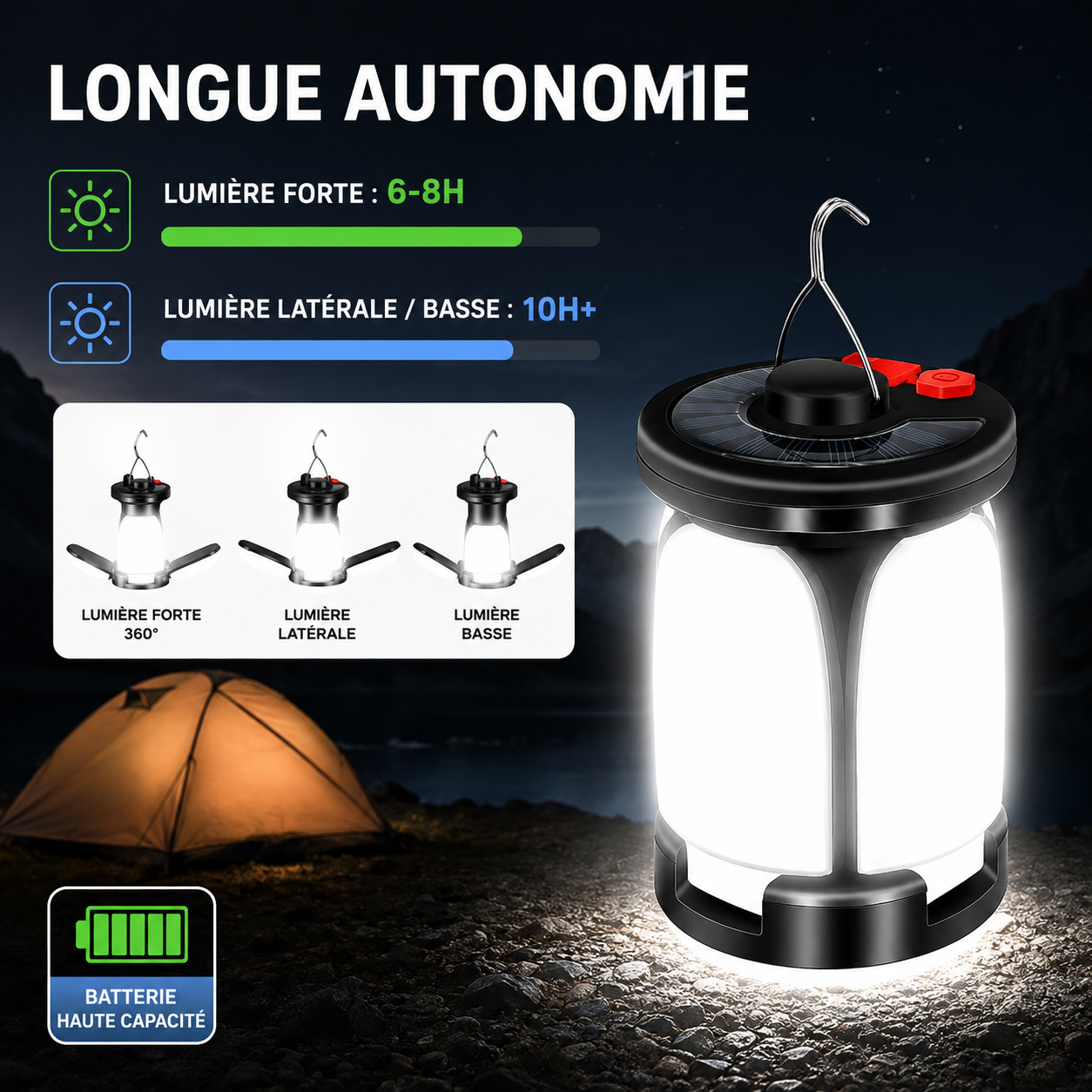 Lampe d'ambiance Camping