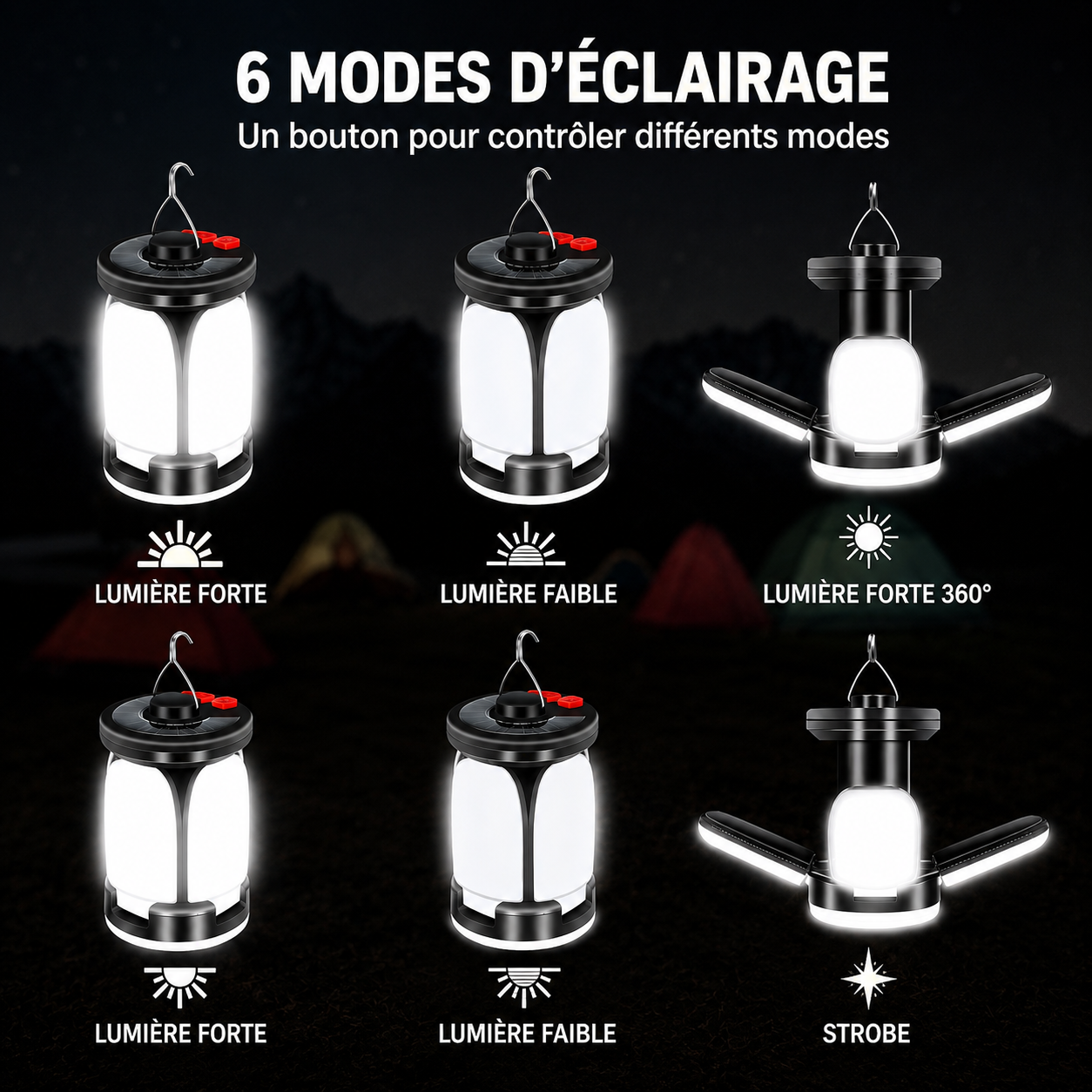 Lampe d'ambiance Camping